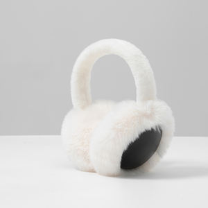 Cache-oreilles personnalisés avec logo, en fourrure moelleuse, protection unisexe pour femmes, hommes et filles, pour l'hiver - Product Image 1