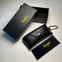 Rétro PU étui à lunettes hommes à clapet étanche lunettes accessoires pour lunettes de soleil lunettes