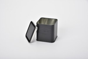 New Hot Items <strong>Small</strong> Black <strong>Square</strong> Metal Box <strong>Tin</strong> Can for Spicy Powder Storage <strong>Container</strong> 66X66X66 - Product Image 4