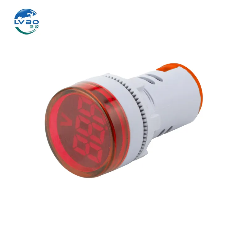 Lvbo Chất lượng cao AD16 22dv 22 Mét vòng đầu LED hiển thị 50-500V Ampe kế kỹ thuật số điện áp hiện tại Ampe kế chỉ số