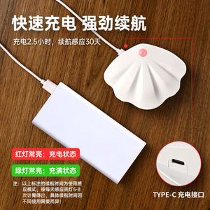 Nuova Lampada <span class=keywords><strong>da</strong></span> Parete Intelligente Ricaricabile con Sensore di Movimento per Ingressi e Porte, Luce Notturna Senza Cavi, Attacco Magnetico - Product Image 3