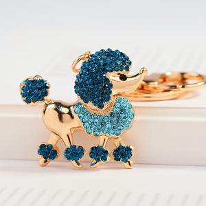 Dessin animé mignon <span class=keywords><strong>chien</strong></span> mignon voiture porte-clés <span class=keywords><strong>pour</strong></span> sac pendentif haute qualité métal animal <span class=keywords><strong>chien</strong></span> <span class=keywords><strong>petit</strong></span> cadeau <span class=keywords><strong>pour</strong></span> les filles strass porte-clés - Product Image 3