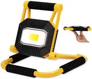 LED Work Light Machine Warning Light with Power Bank Portable Adjustable Stand COB Work Lamp Lighting and circuitry design