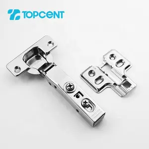 Topcent 35Mm Hinge Manufacturer Metal Furniture Hinge Kitchen Cabinet Hydraulic Soft Close Stainless Steel Hinge