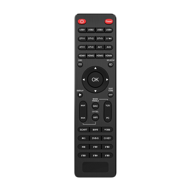 Universal Silicone Rubber Keypad Ir Smart Home Lcd Led Hdtv Super General Tv Remote Controller