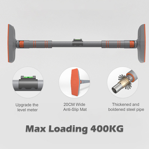 عارضة تمارين منزلية قابلة للتعليق على الحائط سهلة التركيب قابلة لتعديل العرض بدون براغي - Product Image 3