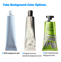 Envase de Tubo Metálico de Aluminio para Crema de Manos, Personalizable con Logotipo WBG