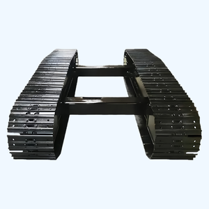 Günstiger Preis 8t-10t Bagger Stahlketten-Fahrwerk Spritzlackierte Kettenfahrwerkskomponenten für Baumaschinen - Product Image 6