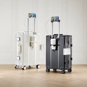 Maleta con Ruedas Giratorias Multifuncional de Alta Gama con Marco de ABS, Ruedas Universales Antirrobo, Caja de Seguridad con Contraseña para <span class=keywords><strong>Viajes</strong></span>, para Hombre y Mujer - Product Image 3