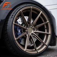 Jantes en bronze de 19 pouces adaptées aux Mercedes-Benz BMW Audi 5X112 5X120 5X114.3 X5108, jantes en alliage pour voitures
