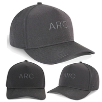 Gorra Deportiva de Béisbol de 5 Paneles Unisex de Alta Gama HS41, Impresión en PVC con Tono sobre Tono, Impermeable, Perforada con Láser, Logotipo Personalizado, para Surf