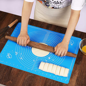 Tapis à pâtisserie en silicone, résistant aux hautes températures, pour pétrir la pâte, rouler la pâte, tapis à pâtisserie antiadhésif pour rouler la pâte - Product Image 5