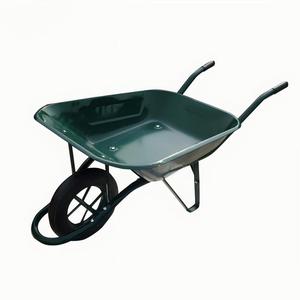 Chariot à main agricole à une roue <span class=keywords><strong>pour</strong></span> chantier, chariot à <span class=keywords><strong>sable</strong></span> et à maçonnerie, chariot à terre, brouette - Product Image 2