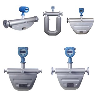 HART 맞춤형 코리올리 질량 유량계 스테인레스 스틸 액체 유량계 LCD 측정 공기 물 오일 유체 트라이 클램프 플랜지 - Product Image 1