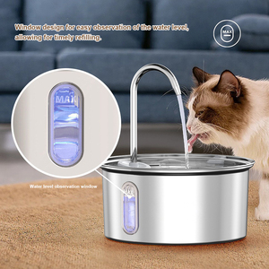 Distributeur d'eau automatique luxueux et écologique en acier inoxydable 3,2 L ultra silencieux avec filtration intelligente multicouche - Product Image 4