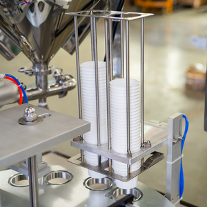 Hoàn toàn tự động quay Loại Ice Cream <span class=keywords><strong>Cone</strong></span> ngâm nước sốt dán cốc lỏng điền niêm phong máy - Product Image 4