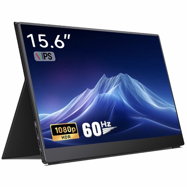 15.6 Inch IPS 1080P FHD Full HD Gaming Monitor Portatil Screen Extender for Laptop Portable Monitor and PC Phone USB-C Display