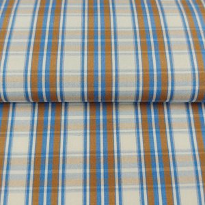 Hot Bán Sọc Mô Hình 100% Bông Làm Để Đặt Hàng 117G/m² Chải Dệt 100% Bông Vải - Product Image 1