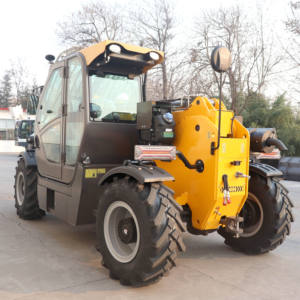 SYNBON Construction Hoist Telehandler Telescopic Loader 4x4 Baru Penggerak 4 Roda <span class=keywords><strong>3</strong></span>.5Ton 7M Forklift Gearbox - Product Image 4