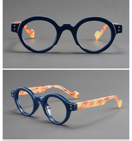 Montures de lunettes optiques rondes vintage, lunettes photochromiques, lunettes de lecture multifocales pour femmes avec verres progressifs pour hommes