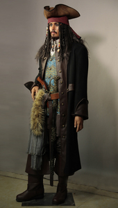 Personaje de película pirata celebridad figura de cera de tamaño real a <span class=keywords><strong>la</strong></span> venta - Product Image 2