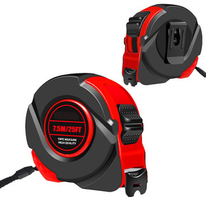 Cinta Métrica de 5m con Carcasa de ABS y Goma TPR, Cinta Métrica Personalizable, Herramientas de Construcción, Cinta Métrica Digital - Product Image 1