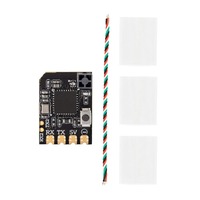 Receptor RadioMaster XR2 Nano ELRS ExoressLRS 2.4GHz con Antena Integrada Semtech LR1121 ESP32 CRSF RX para Dron FPV