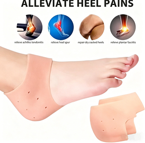 Protectores de Talón de Silicona para Hombres y Mujeres, Alivian Talones Agrietados y Dolor de Pies - Product Image 4
