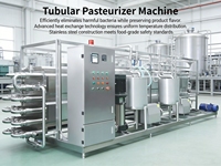 Machine de pasteurisation UHT tubulaire à chauffage uniforme pour jus de fruits, lait et eau