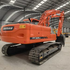 Pelle Doosan DX225LC de haute qualité pelle sur chenilles d'occasion doosan dx225lc dx225 engins de terrassement - Product Image 4