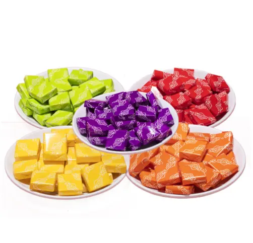 Confezione singola individuale per un facile trasporto Swiss Candy Mix fondente gommoso al gusto di frutta