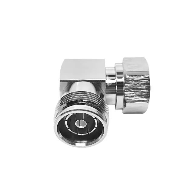 SOURCE supply RF connector male plug right angle 4.3/10 Mini DIN male to female Jack RF coaxial cable coaxial adapter converter