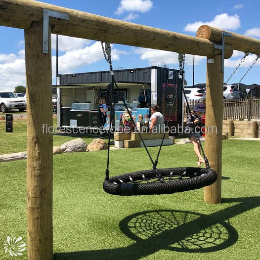 Playground Equipment Combination Rope Net Kids Swing Sets Playground Outdoor