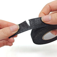 Seagull Flexibles Polyester-Gewebeband mit Starker Haftung 105 ° C-Temperaturbeständiger, handreißbarer Klebeband für Kabelbäume