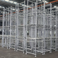 Sistema de Andamios Cuplock Galvanizado en Caliente para Exteriores, Estándar de 4 Metros, para Edificios Residenciales de Gran Altura