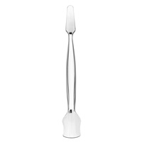 Extracteur d'acné en acier inoxydable, extracteur de points noirs à double tête, grattoir pour points noirs du nez, outil de nettoyage des pores du visage