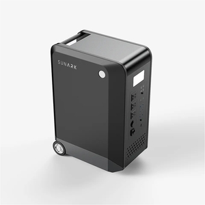 Station d'alimentation solaire portable SunArk 5000W 3000W 2000W 1000W avec batterie LiFePO4, sortie AC 110V 120V 220V, générateur domestique - Product Image 1