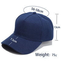 Gorra de Béisbol de 5 Paneles con Logotipo Personalizado, Estilo Japonés, Cierre Mágico, Acrílico y Sarga, Alta Calidad, Gorras Deportivas Promocionales al por Mayor