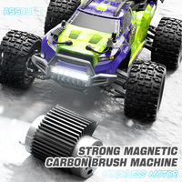 WGNRC SCY-18101 Auto de Carreras Profesional para Aficionados, Auto de Carreras con Control Remoto a Escala 1/18 con Tracción en las Cuatro Ruedas y Ruedas Grandes, Auto Todoterreno RC