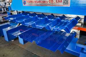 Dây chuyền sản xuất tấm lợp hai trong một giá rẻ cho ibr và hồ sơ ngói tráng men | Máy cán hai lớp - Product Image 4