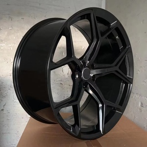 Rines Deportivos YQ en Oferta para Autos de Pasajeros, 18 19 20 21 22 23 Pulgadas, Negro Brillante, para <span class=keywords><strong>Audi</strong></span> RS6 RS5 A8 A6 A7 A5 Q8, 5 Orificios - Product Image 5