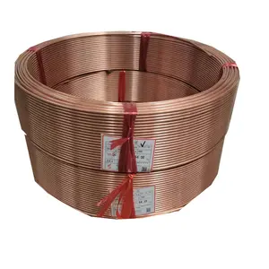 ASTM B111 B280 1/2 6 "Sch40 C62300 C63200 C17200 C17000 cuivre/laiton capillaire Pancake Coil tuyau droit/Tube prix par K