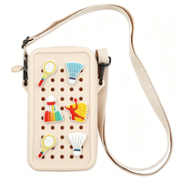 Sac bandoulière mini en silicone pour femme Chinfai, sac à bandoulière long en silicone, sacs à bandoulière OEM, cadeaux pour le jour du match