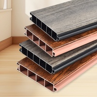 Panneaux de séparation commerciaux modernes en composite pierre-plastique de 10 cm pour portes, protection murale intégrée, plafonds, chambres, salles de bain et escaliers