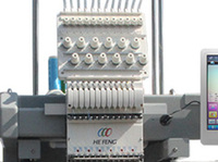 Machine à broder à cordon à tête unique Hefeng avec dispositif de paillettes pour la couture décorative de la mode
