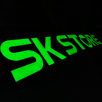 Luminosité magasin avant Led Logo signe canal lettres électronique 3D affaires marque signes extérieur