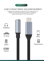 RASANTEK USB-C auf 3,5mm AC-Ausgang HiFi-Audio-Adapter für Mobiltelefone