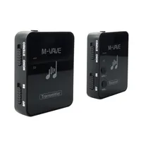 Système de monitoring M-Vave MS-1 M8, casque/écouteurs audio stéréo sans fil 2,4 G à réduction de bruit, carte récepteur WP-10 cardioïde