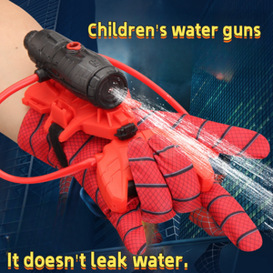 Pistola de Agua de Plástico de <span class=keywords><strong>Spiderman</strong></span>, Juguete de Verano para Juegos al Aire Libre en la Playa con Lanzador de Muñeca para Niños, Batallas de Agua Unisex - Product Image 6