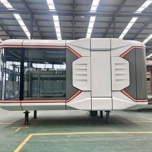 迷你模块化预制小胶囊户外容器预制胶囊家用带浴室吊舱移动房屋 - Product Image 4